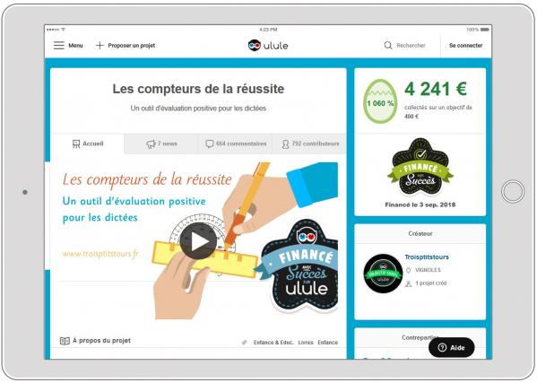 Visuel campagne Ulule